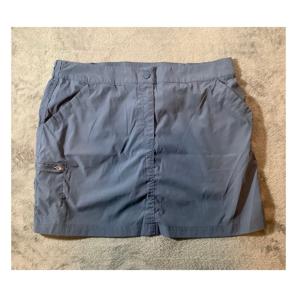 32‎ Degrees Cool Women's XL Blue Active Skort Pockets Hiking Travel Athletic
